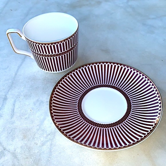 GRACES TEAWARE CUP SAUCER SET NEW PORCELAIN - Picture 8 of 12